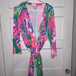 Lilly Pulitzer Chloe Printed Dress | Lilly’s Pink Lillet | Size 14 | $248